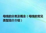 母線的分類及概念（母線的常見類型簡介介紹）