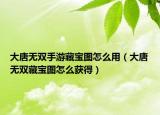 大唐無雙手游藏寶圖怎么用（大唐無雙藏寶圖怎么獲得）