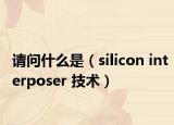 請問什么是（silicon interposer 技術(shù)）