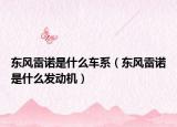 東風(fēng)雷諾是什么車(chē)系（東風(fēng)雷諾是什么發(fā)動(dòng)機(jī)）