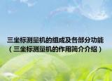 三坐標(biāo)測量機(jī)的組成及各部分功能（三坐標(biāo)測量機(jī)的作用簡介介紹）