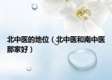 北中醫(yī)的地位（北中醫(yī)和南中醫(yī)那家好）