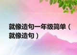 就像造句一年級簡單（就像造句）