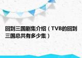 回到三國(guó)劇集介紹（TVB的回到三國(guó)總共有多少集）