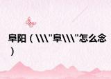 阜陽（\