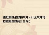 驅(qū)趕蜘蛛最好的氣味（什么氣味可以驅(qū)趕蜘蛛簡介介紹）