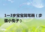 1一3歲寶寶簡(jiǎn)筆畫（步驟小兔子）