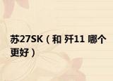 蘇27SK（和 殲11 哪個(gè)更好）
