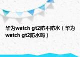 華為watch gt2防不防水（華為watch gt2防水嗎）
