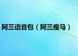 阿三語音包（阿三瘦馬）