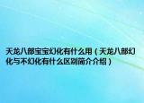 天龍八部寶寶幻化有什么用（天龍八部幻化與不幻化有什么區(qū)別簡介介紹）