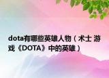 dota有哪些英雄人物（術(shù)士 游戲《DOTA》中的英雄）