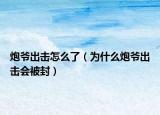 炮爺出擊怎么了（為什么炮爺出擊會(huì)被封）