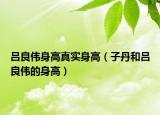 呂良偉身高真實身高（子丹和呂良偉的身高）