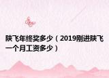 陜飛年終獎(jiǎng)多少（2019剛進(jìn)陜飛一個(gè)月工資多少）