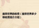 魔獸世界的收費(fèi)（魔獸世界多少級(jí)收費(fèi)簡(jiǎn)介介紹）