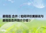 蘑菇街 合并（如何評價(jià)美麗說與蘑菇街合并簡介介紹）