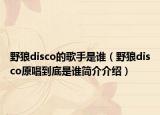 野狼disco的歌手是誰(shuí)（野狼disco原唱到底是誰(shuí)簡(jiǎn)介介紹）