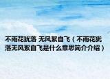 不雨花猶落 無風(fēng)絮自飛（不雨花猶落無風(fēng)絮自飛是什么意思簡介介紹）