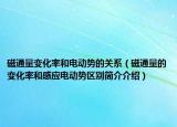 磁通量變化率和電動(dòng)勢的關(guān)系（磁通量的變化率和感應(yīng)電動(dòng)勢區(qū)別簡介介紹）