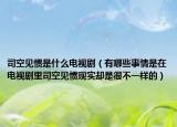 司空見慣是什么電視?。ㄓ心男┦虑槭窃陔娨晞±锼究找姂T現(xiàn)實(shí)卻是很不一樣的）