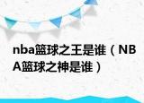 nba籃球之王是誰（NBA籃球之神是誰）