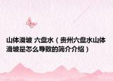 山體滑坡 六盤水（貴州六盤水山體滑坡是怎么導(dǎo)致的簡介介紹）