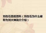 劉在石百度百科（劉在石為什么被稱為劉大神簡介介紹）