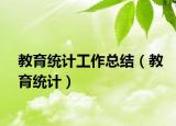 教育統(tǒng)計(jì)工作總結(jié)（教育統(tǒng)計(jì)）