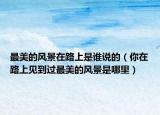 最美的風(fēng)景在路上是誰(shuí)說(shuō)的（你在路上見(jiàn)到過(guò)最美的風(fēng)景是哪里）