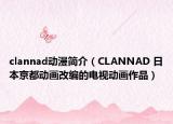 clannad動(dòng)漫簡(jiǎn)介（CLANNAD 日本京都動(dòng)畫改編的電視動(dòng)畫作品）