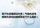 離子色譜捕獲柱作用（氣相色譜毛細(xì)管色譜柱的捕集阱是干什么用的）
