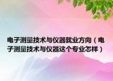 電子測量技術與儀器就業(yè)方向（電子測量技術與儀器這個專業(yè)怎樣）