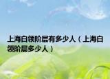 上海白領(lǐng)階層有多少人（上海白領(lǐng)階層多少人）