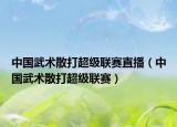中國(guó)武術(shù)散打超級(jí)聯(lián)賽直播（中國(guó)武術(shù)散打超級(jí)聯(lián)賽）