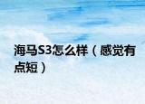 海馬S3怎么樣（感覺(jué)有點(diǎn)短）