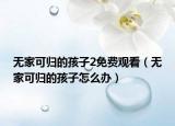 無家可歸的孩子2免費(fèi)觀看（無家可歸的孩子怎么辦）