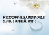 永恒之塔沖料理達(dá)人需要多少錢(qián),什么步驟,（說(shuō)詳細(xì)點(diǎn), 謝謝!）