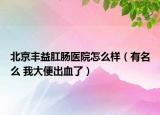 北京豐益肛腸醫(yī)院怎么樣（有名么 我大便出血了）