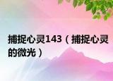 捕捉心靈143（捕捉心靈的微光）