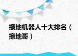 擦地機(jī)器人十大排名（擦地哥）