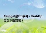 flashget是ftp軟件（flashftp怎么下載安裝）