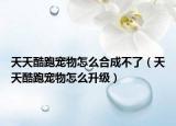 天天酷跑寵物怎么合成不了（天天酷跑寵物怎么升級）