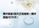 橫沖直撞3毀天滅地視頻（橫沖直撞3打不開）
