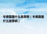 半衰期是什么意思?。ò胨テ谑鞘裁匆馑及。? /></span></a>
                        <h2><a href=