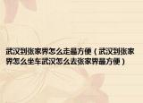武漢到張家界怎么走最方便（武漢到張家界怎么坐車武漢怎么去張家界最方便）
