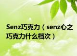 Senz巧克力（senz心之巧克力什么檔次）