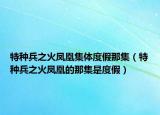 特種兵之火鳳凰集體度假那集（特種兵之火鳳凰的那集是度假）