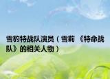 雪豹特戰(zhàn)隊演員（雪莉 《特命戰(zhàn)隊》的相關(guān)人物）