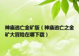 神廟逃亡金礦版（神廟逃亡之金礦大冒險在哪下載）